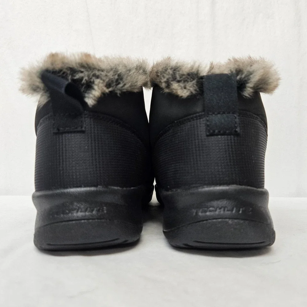 Columbia Minx Xtra Shorty Winter Boots BK6266-010 Black Gray Womens Size 9.5